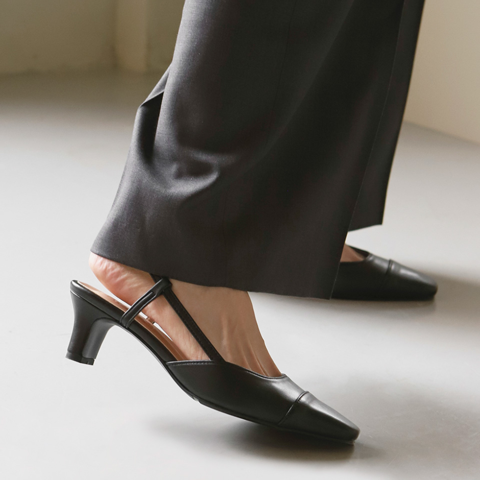 Irove two tone Slingback (5cm)