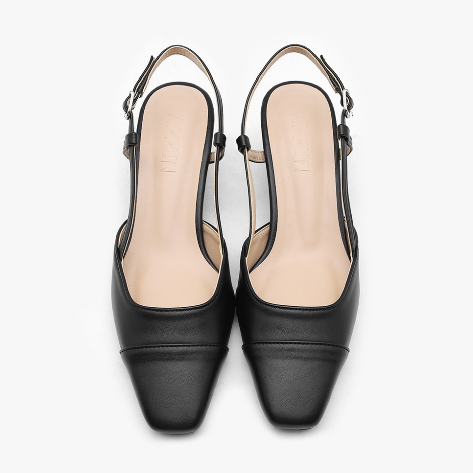 Irove two tone Slingback (5cm)