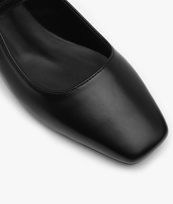 Ariel Square Mary Jane Flats (1cm)