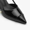 Arinze Enamel Slingback Heels (5cm)