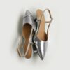 Arinze Enamel Slingback Heels (5cm)
