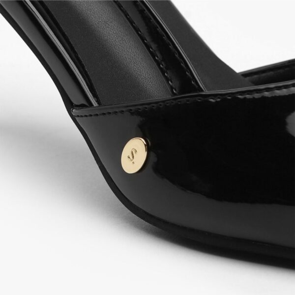 Arinze Enamel Slingback Heels (5cm)