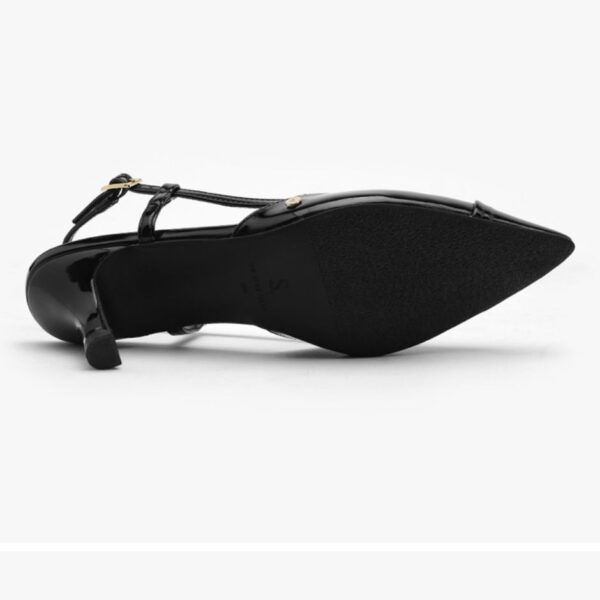 Arinze Enamel Slingback Heels (5cm)