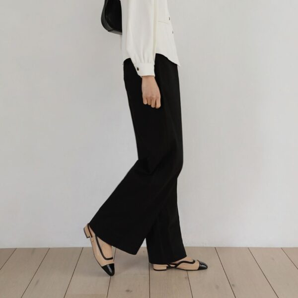 Bailey Two Tone Slingback Flats (2cm)