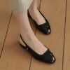 Bailey Two Tone Slingback Flats (2cm)