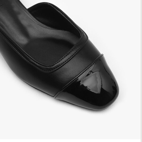 Bailey Two Tone Slingback Flats (2cm)