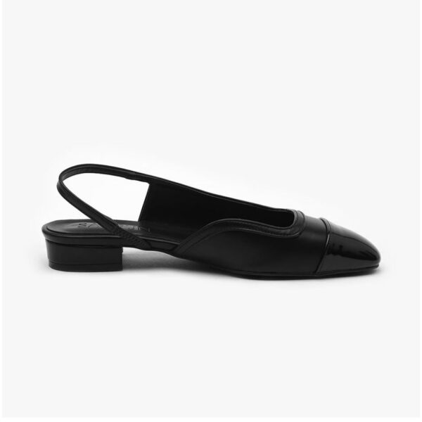 Bailey Two Tone Slingback Flats (2cm)