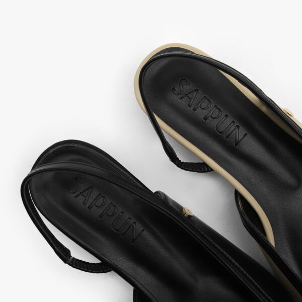 Bailey Two Tone Slingback Flats (2cm)
