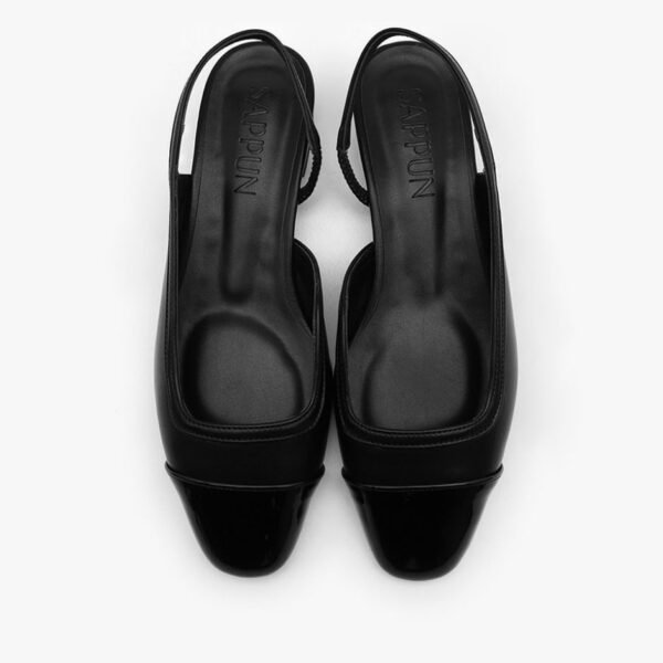 Bailey Two Tone Slingback Flats (2cm)