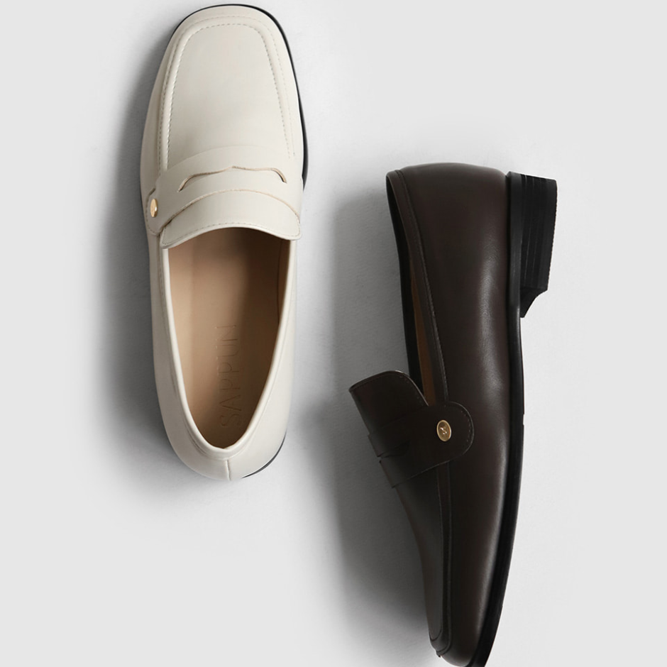 Edis Square Penny Loafer (2cm)