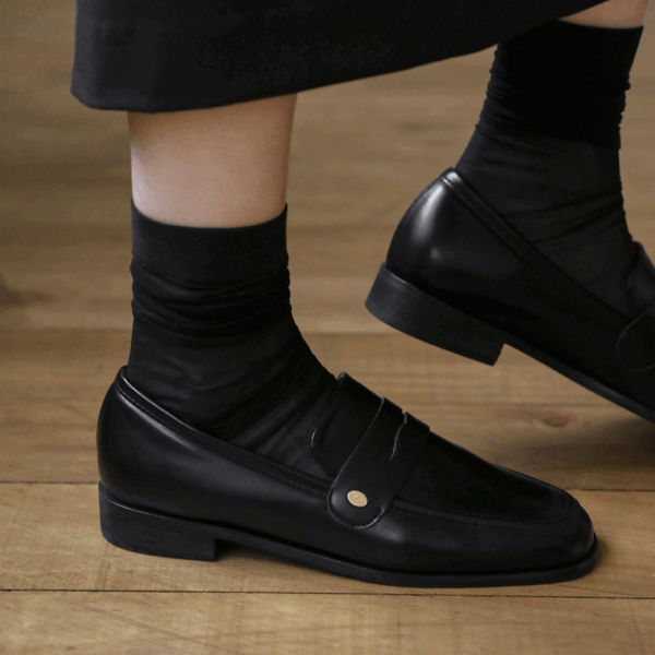 Edis Square Penny Loafer (2cm)