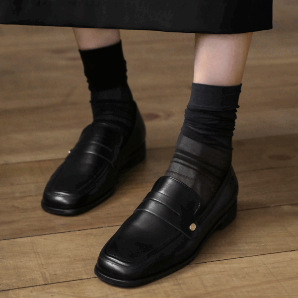 Edis Square Penny Loafer (2cm)