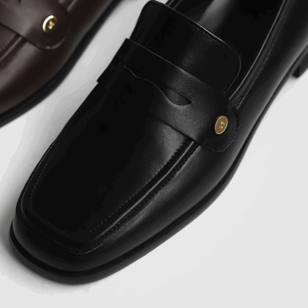 Edis Square Penny Loafer (2cm)