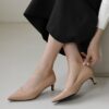 Cameli Enamel Stiletto Heels (7cm)