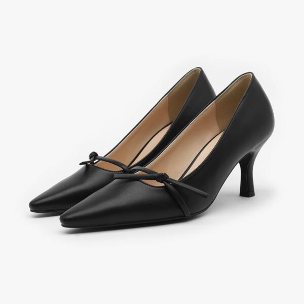 Celini Ribbon Pump Heels (7cm)