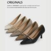 Celini Ribbon Pump Heels (7cm)