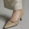 Celini Ribbon Pump Heels (7cm)