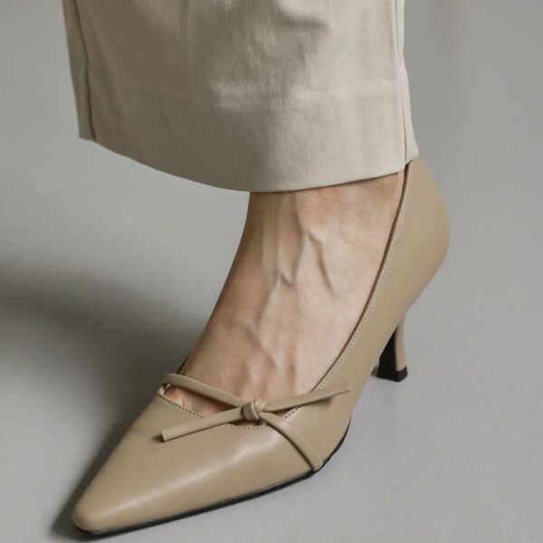Celini Ribbon Pump Heels (7cm)