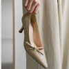 Celini Ribbon Pump Heels (7cm)