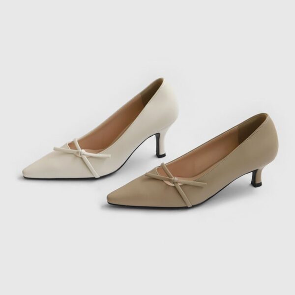 Celini Ribbon Pump Heels (7cm)