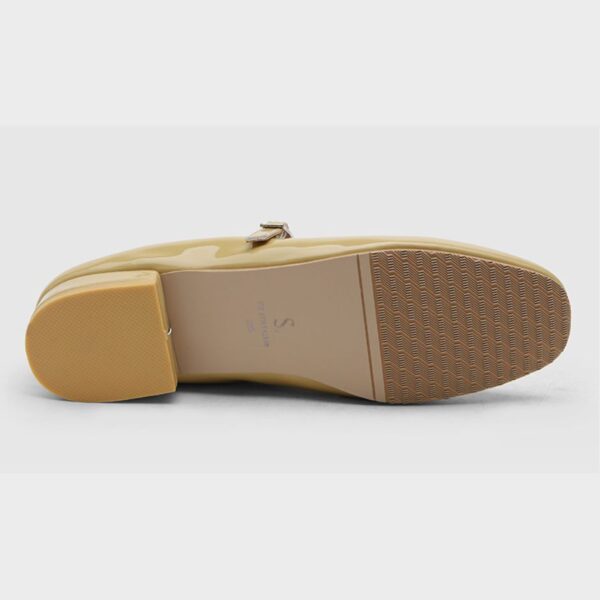Charlotte Enamel Maryjane Flats (2cm)