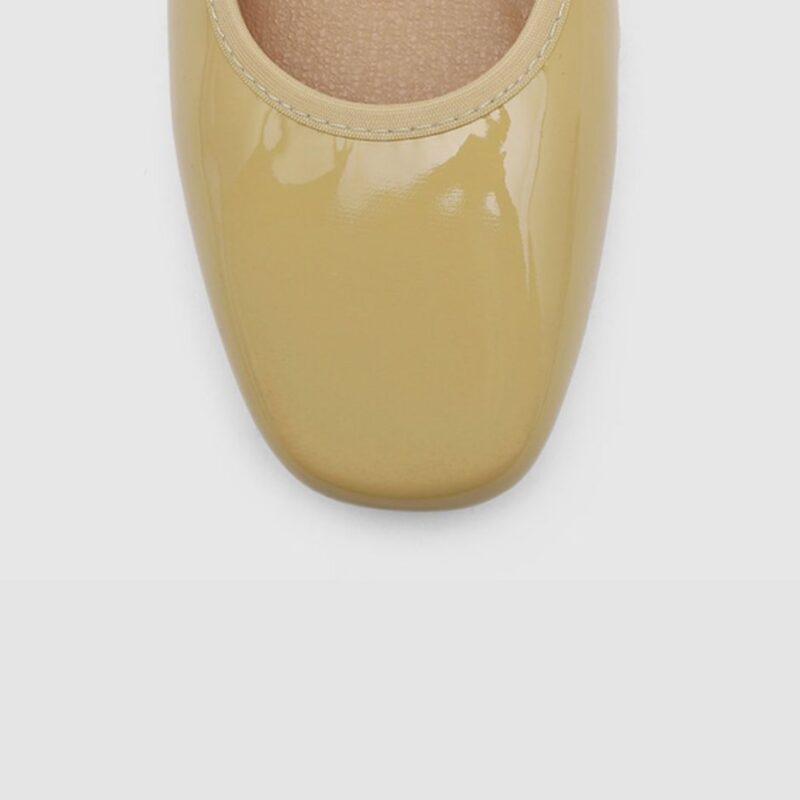 Charlotte Enamel Flats (2cm)