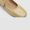 Charlotte Enamel Maryjane Flats (2cm)