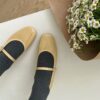 Charlotte Enamel Maryjane Flats (2cm)