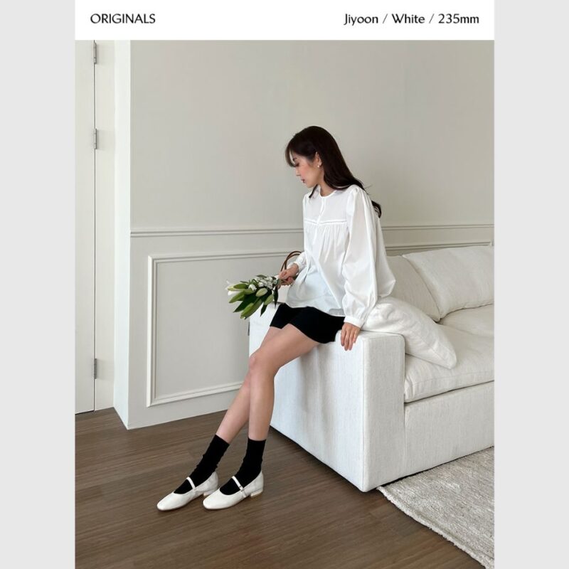 Charlotte Enamel Flats (2cm)