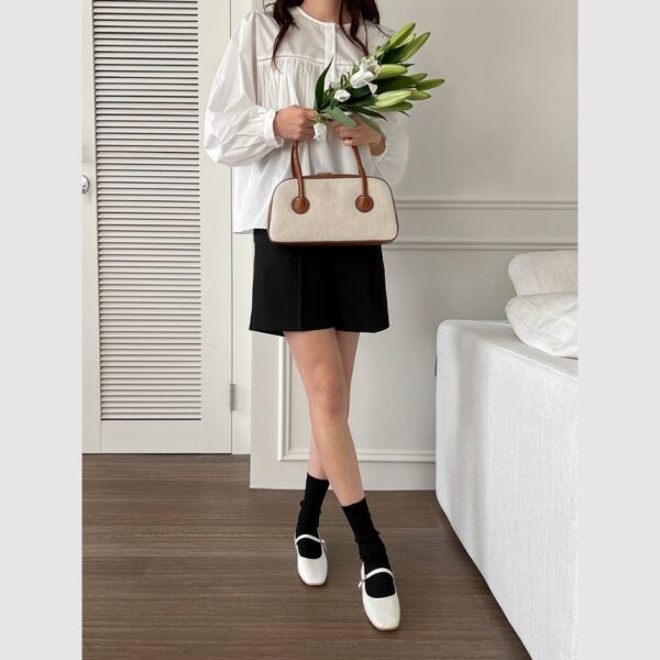 Charlotte Enamel Maryjane Flats (2cm)