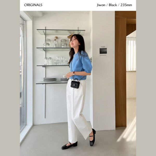Charlotte Enamel Flats (2cm)