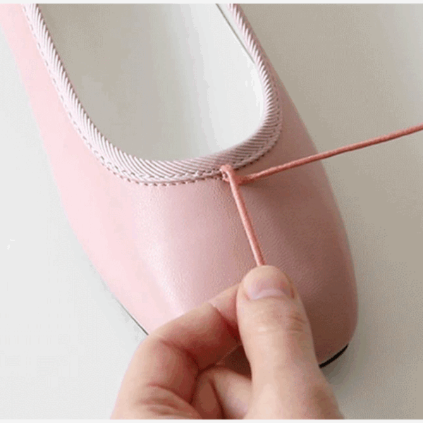 Morie Ribbon Mary Jane Flats (1cm)