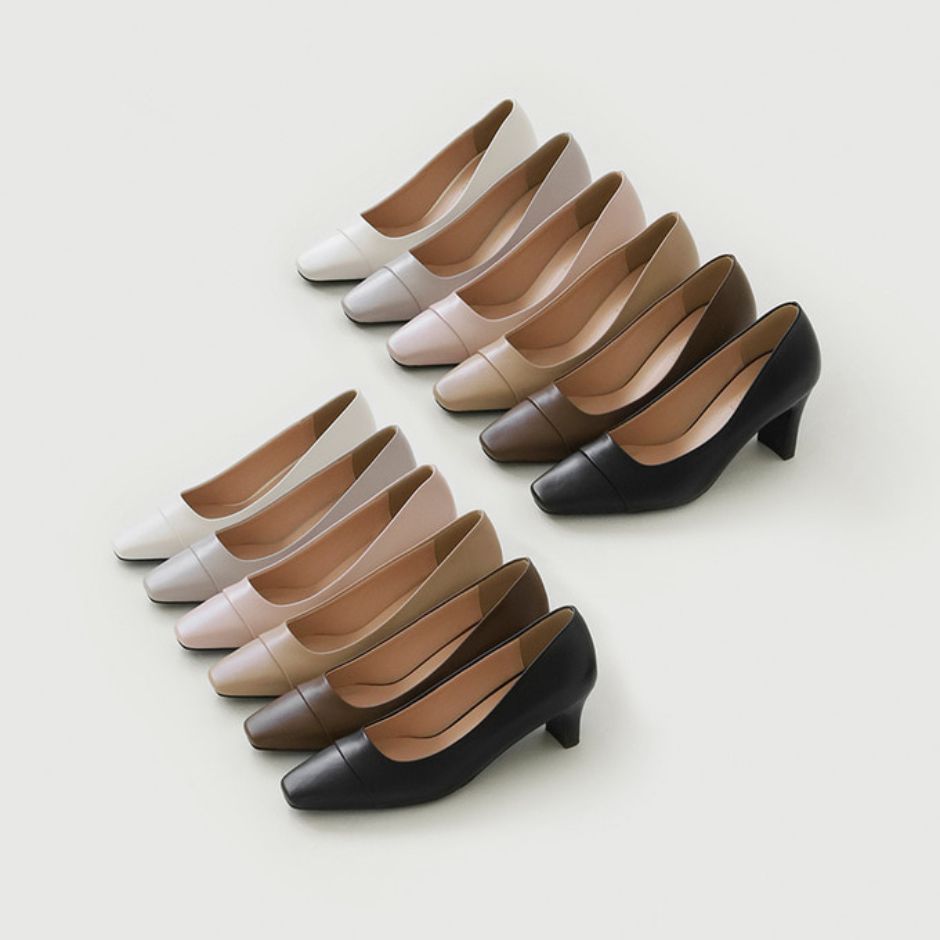 Clement Square Pumps Heels (5cm)