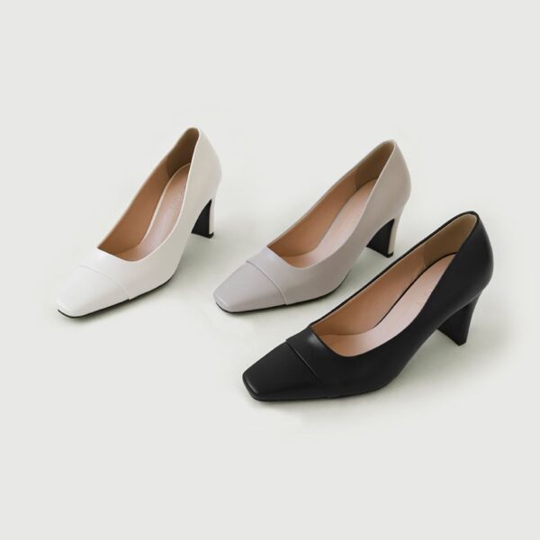 Clement Square Pumps Heels (5cm)