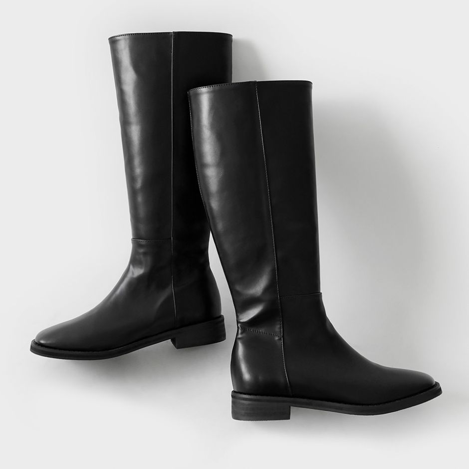 Ellui Square Long Boots (3cm)