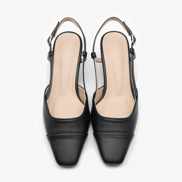 Irove two tone Slingback Heels (5cm)