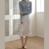 Erino Enamel Ribbon Flats (1cm)