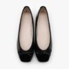 Erino Enamel Ribbon Flats (1cm)