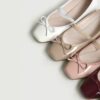 Erino Enamel Ribbon Maryjane Flats (1cm)