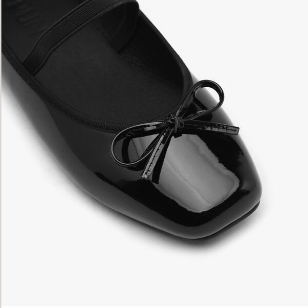 Erino Enamel Ribbon Maryjane Flats (1cm)