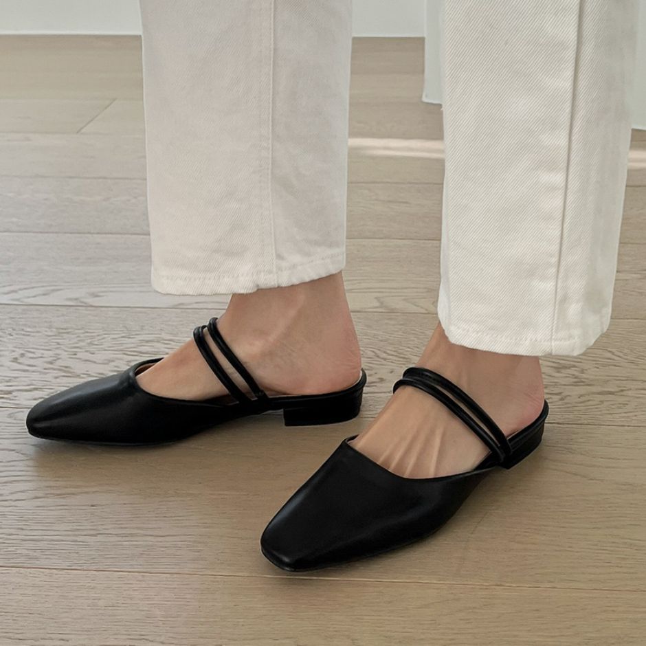 Hamelly Strap Mule Slipper (2cm)