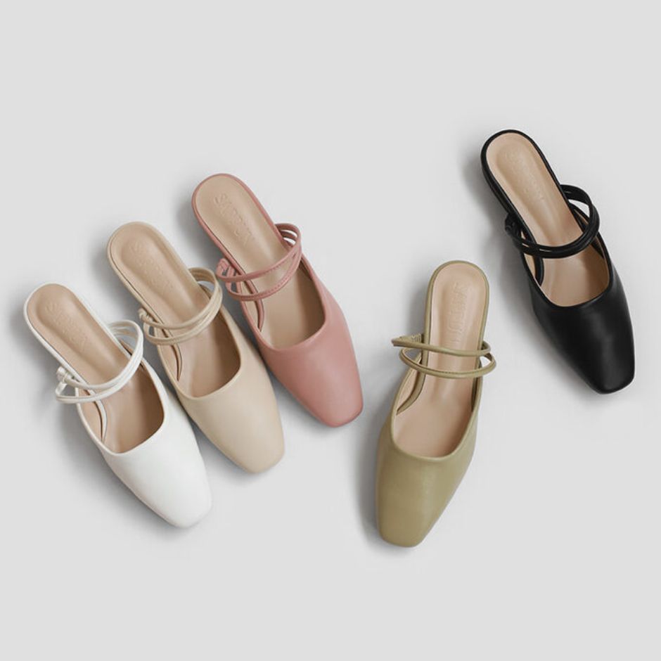 Hamelly Strap Mule Slipper (2cm)