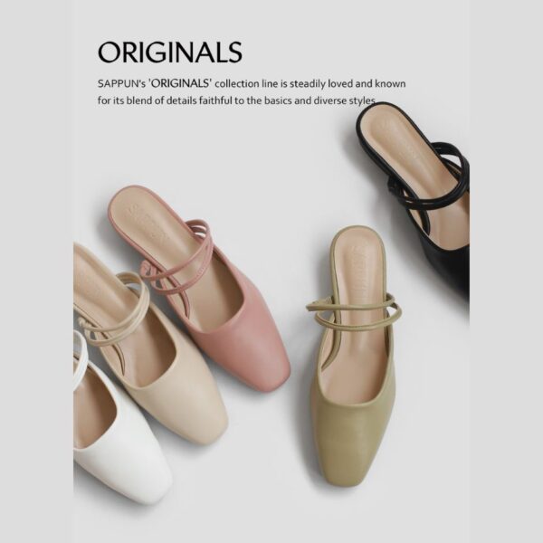 Hamelly Strap Mule Slipper (2cm)