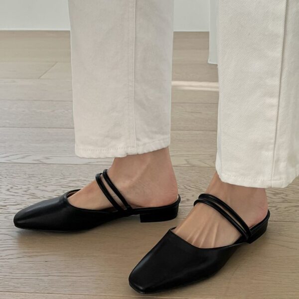 Hamelly Strap Mule Slipper (2cm)