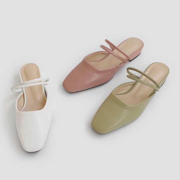 Hamelly Strap Mule Slipper (2cm)