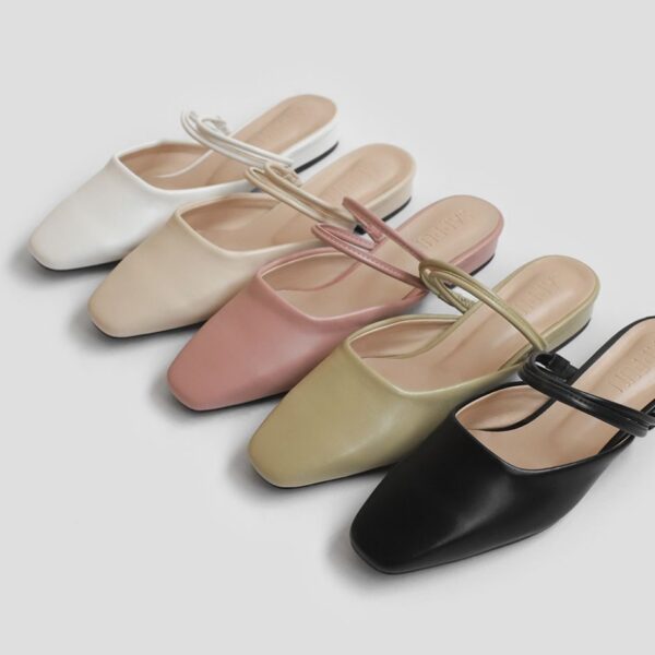 Hamelly Strap Mule Slipper (2cm)