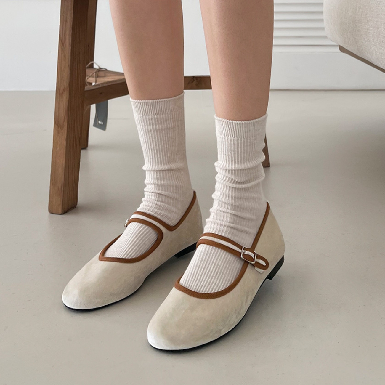 Amila Maryjane Flats (1cm)