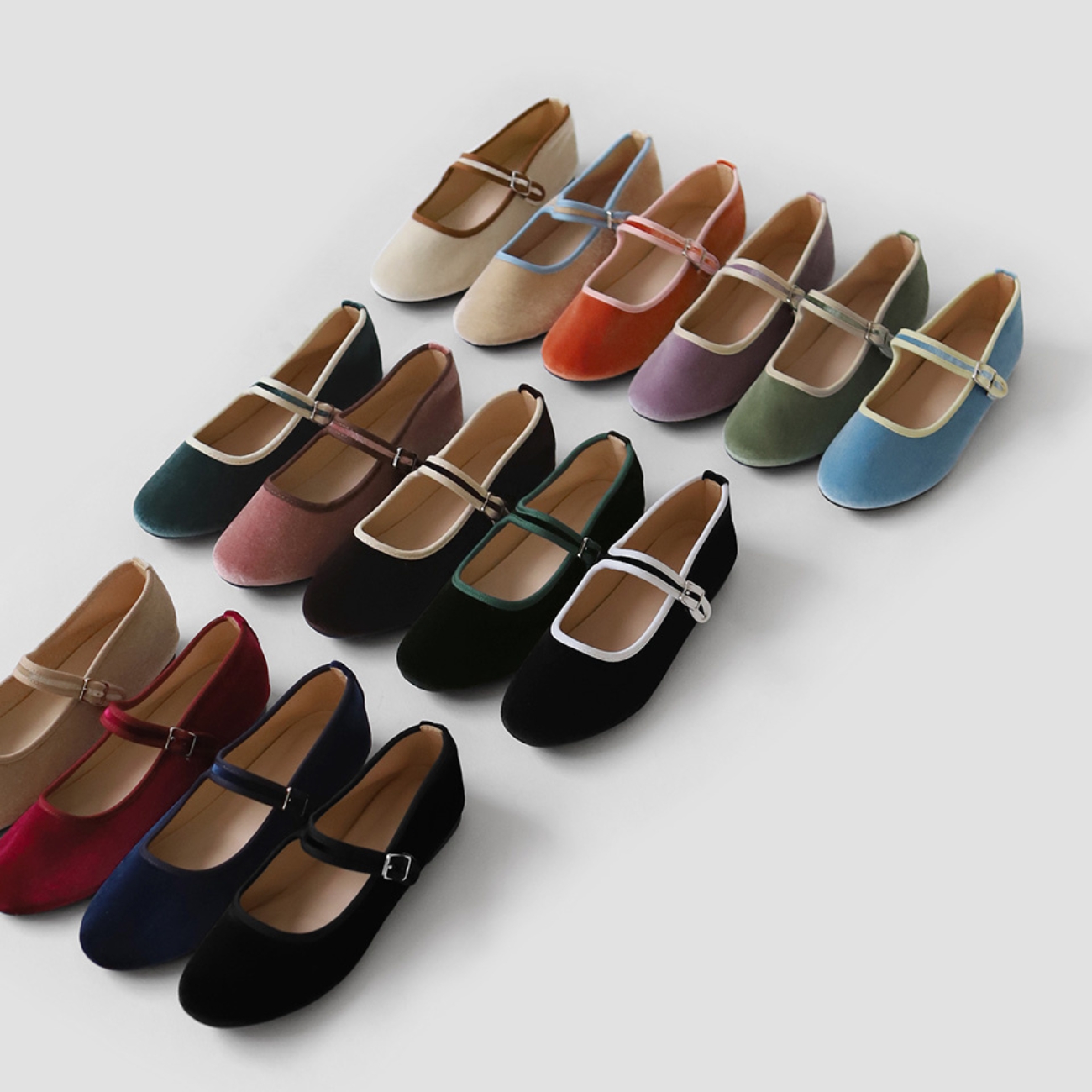 Amila Maryjane Flats (1cm)