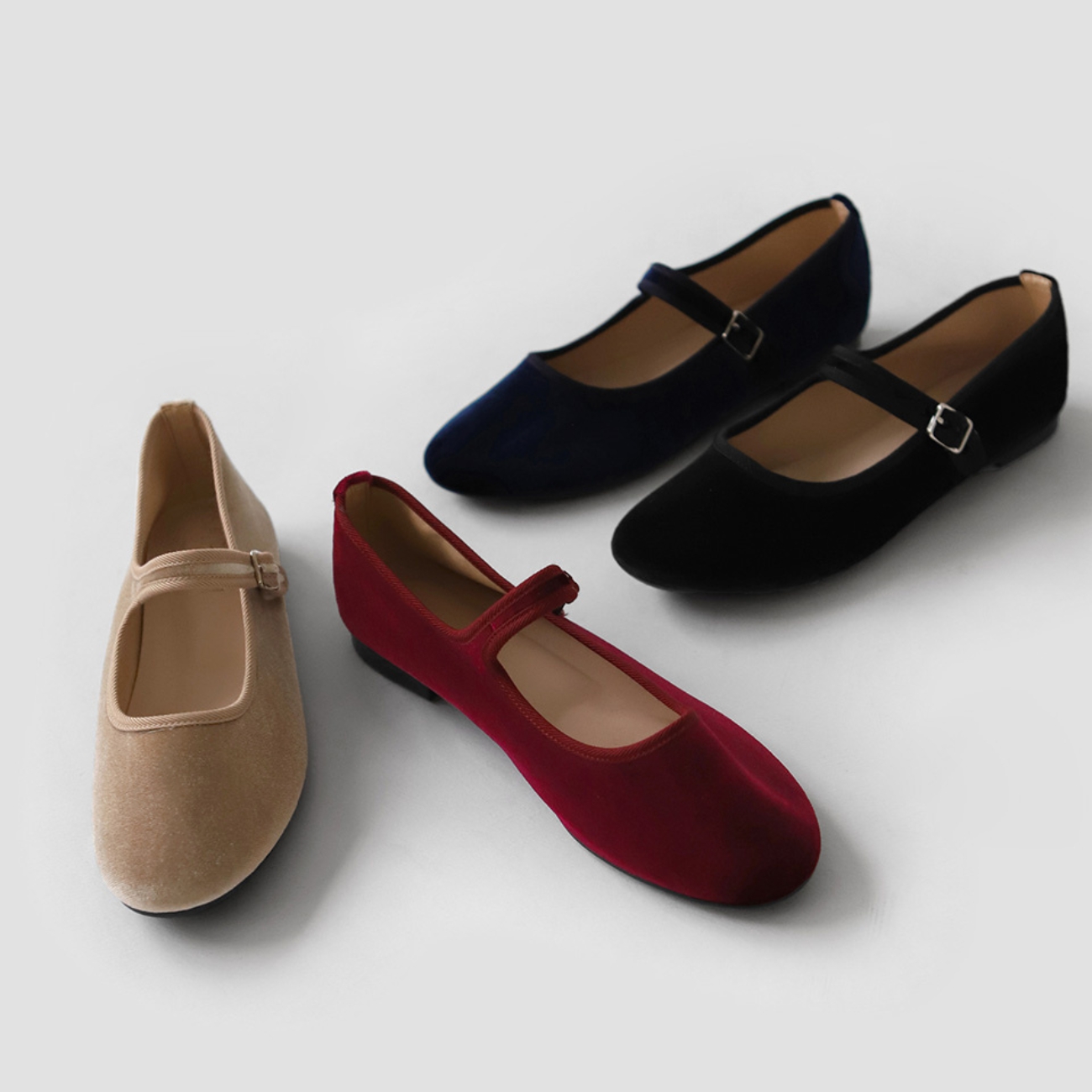 Amila Maryjane Flats (1cm)