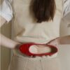 Lovellie Enamel Ribbon Flats (2cm)